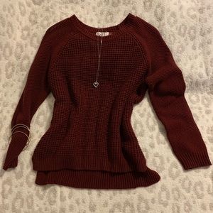 Maroon Sweater